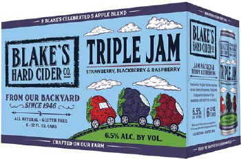 Blakes Hard Cider Triple Jam 6pk 12oz Can