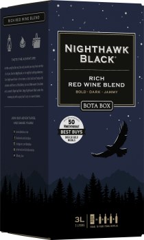 Bota Box Nighthawk Black Red Blend 3L Box