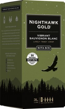 Bota Box Nighthawk Gold Sauvignon Blanc 3L Box