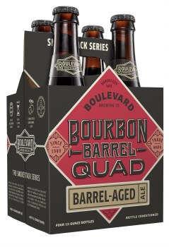 Boulevard  Bourbon Barrel Quad 4pk 12oz Btl