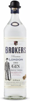Brokers Premium London Dry Gin 1L
