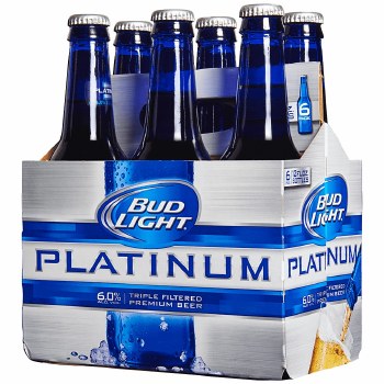 Bud Light Platinum 6pk 12oz Btl
