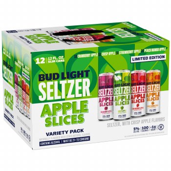Bud Light Seltzer Apple Slizes 12pk 12oz Can