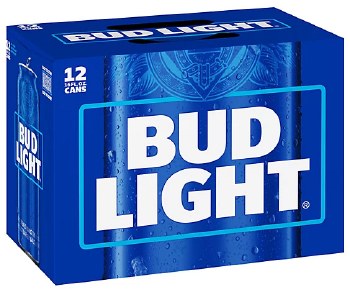 Bud Light  12pk 16oz Can