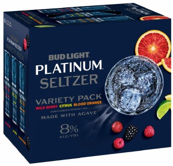 Bud Light Platinum Seltzer Variety Pack 12pk 12oz Can