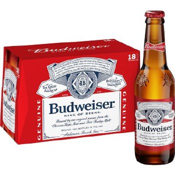 Budweiser 18pk 12oz Btl