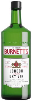 Burnetts London Dry Gin 750ml