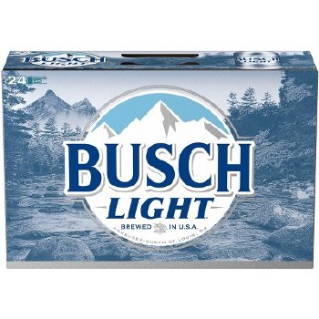 Busch Light 24pk 12oz Can