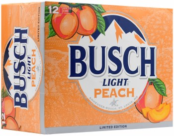 Busche Light Peach 12pk 12oz Can
