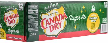 Canada Dry Ginger Ale 12pk 12oz cn