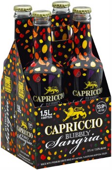 Capriccio Bubbly Sangria 4pk 375ml