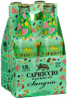 Capriccio Watermelon Sangria 4pk 375ml Btl