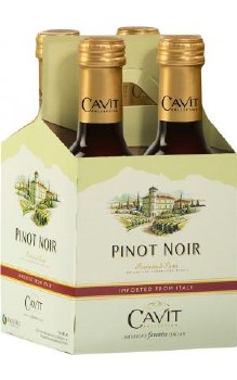 Cavit Collection Pinot Noir 4pk 187ml Btl