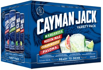 Cayman Jack Cocktail Variety Pack 12pk 12oz Can