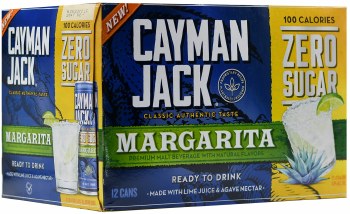 Cayman Jack Zero Sugar Margarita 12pk 12oz Can