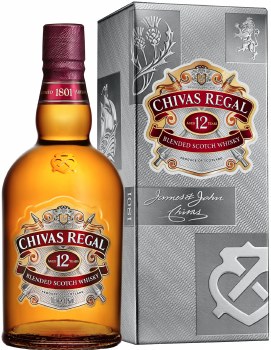 Chivas Regal 12 Year Blended Scotch Whisky 1L