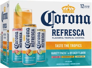 Corona Refresca Hard Seltzer Variety Pack 12pk 12oz Can