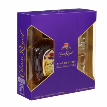 Crown Royal Deluxe Gift Set 750ml