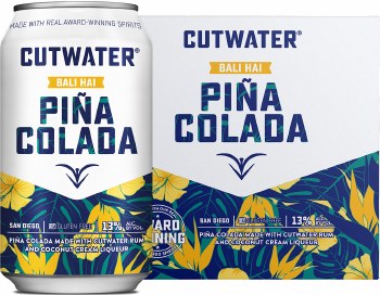 Cutwater Pina Colada 4pk 12oz Can