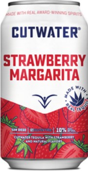 Cutwater Strawberry Margarita 12oz Can