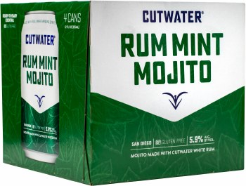 Cutwater Rum Mint Mojito 4pk 12oz Can
