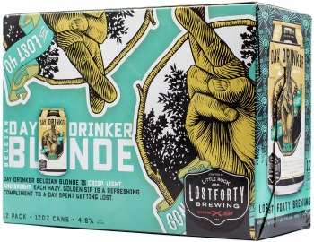 Lost Forty Day Drinker Belgian Style Blonde Ale 12pk 12oz Can