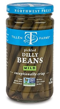 Tillen Farms Mild Green Dilly Beans 12oz