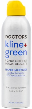 Kline Green Hand Sanitizer 5oz