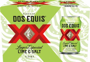 Dos Equis Lime and Salt 6pk 12oz Can