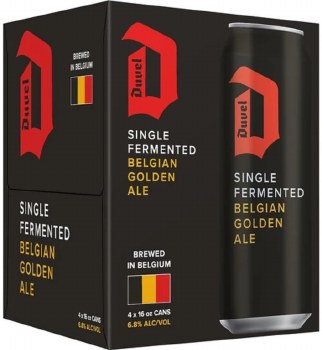 Duvel Belgian Golden Ale 4pk 16oz Can