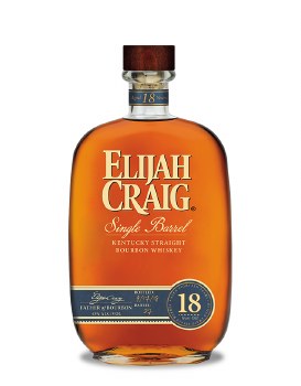 Elijah Craig 18 Year Single Barrel Kentucky Straight Bourbon Whiskey 750ml