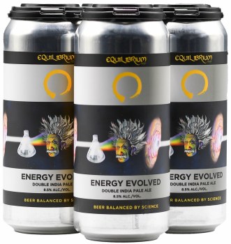 Equilibrium Energy Evolved Double IPA  4pk 16oz Can