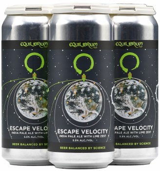Equilibrium Escape Velocity IPA with Lime  4pk 16oz Can