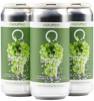 Equilibrium Uncorked Double IPA  4pk 16oz Can