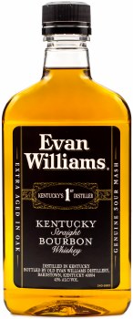 Evan Williams Black Label Bourbon Whiskey 375ml