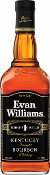 Evan Williams Black Label Bourbon Whiskey 750ml