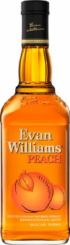 Evan Williams Peach Bourbon Whiskey 750ml