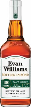 Evan Williams White Label Bottled In Bond Straight Bourbon Whiskey 750ml