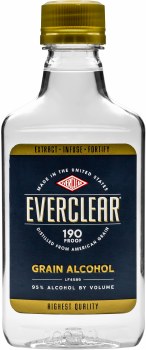 Everclear Grain Alcohol 200ml