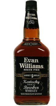 Evan Williams Black Label Bourbon Whiskey 1L