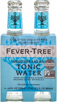 Fever Tree Mediterranean Tonic Water 4pk 200ml Btl