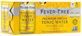 Fever Tree Premium Indian Tonic Water 8pk 50ml Can