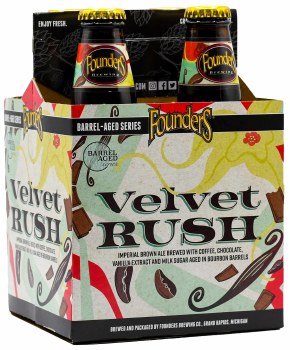 Founders Velvet Rush Brown Ale 4pk 12oz Btl