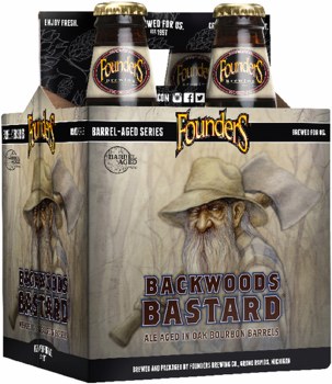 Founders Backwoods Bastard Ale 4pk 12oz Btl