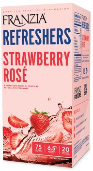 Franzia Refresher Strawberry Rose 3L Box