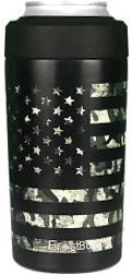 Universal Can Cooler Camo Flag