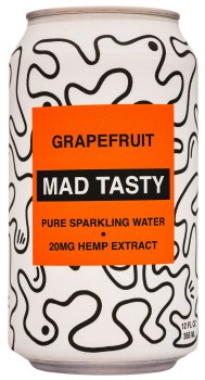 Mad Tasty Grapefruit CBD Drink 12oz