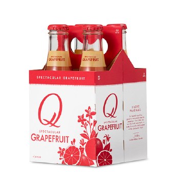 Q Grapefruit Soda 4pk 6.7oz Btl