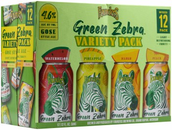 Founders Green Zebra Fruit Gose Variety Pack 12pk 12oz Can