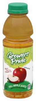 Growers Pride Apple Juice 14oz